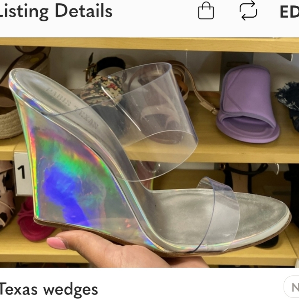 Paris Texas wedges